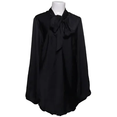 Knytblus (Svart) från Branting Polyester