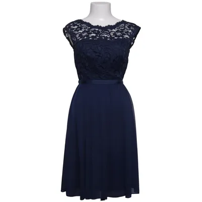 Jurk (Blauw) van David's Bridal Nylon, Polyester, Viscose