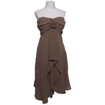 Cocktailjurk (Beige) van Mayaadi Elastaan, Polyester