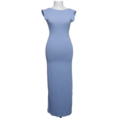 Robe longue (Bleu) de Pull & Bear Élasthane, Polyamide