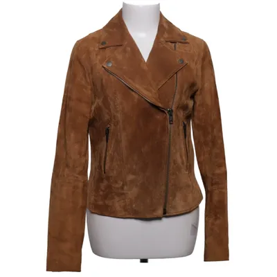 Veste de motard (Marron) de MbyM Cuir