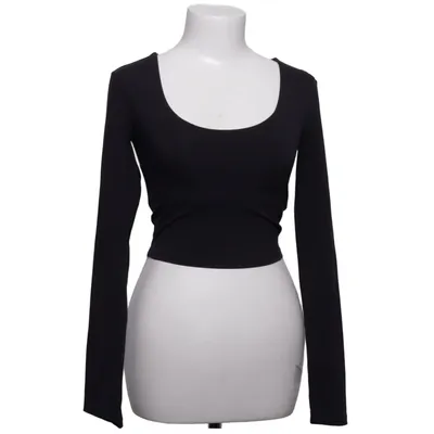 Crop top (Zwart) van Oysho Polyurethaan