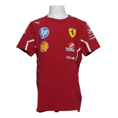 Fußball Trikot (Rot, Weiß) von Puma x Ferrari Baumwolle, Polyester
