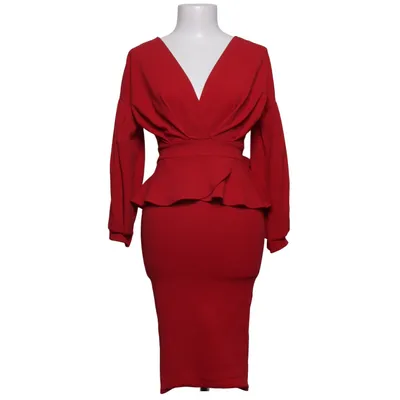 Dress (Red) from Boohoo Elastane, Polyester