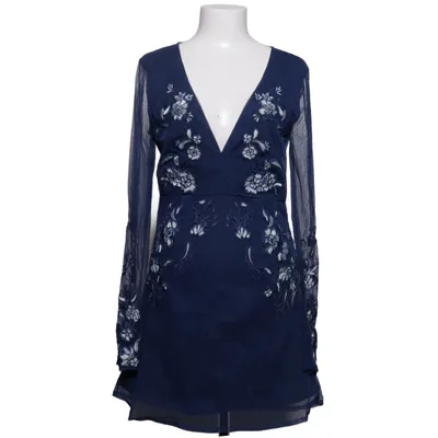 Robe (Bleu, Blanc) de TJD Coton, Élasthane, Polyamide
