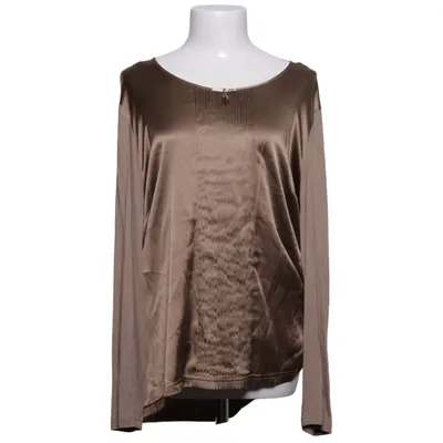 Blus (Brun) från Taifun Elastan, Silke, Viskos