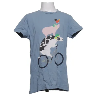 T-shirt (Blauw, Meerkleurig) van Mini Boden Katoen