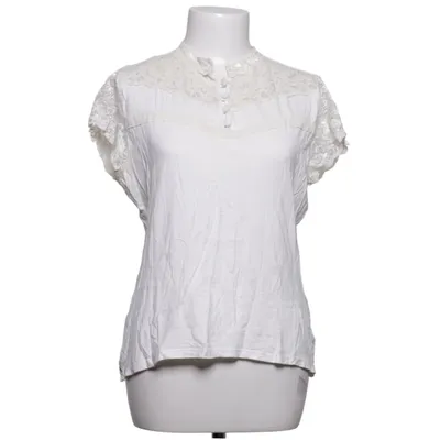 Top (Wit) van Cream Elastaan, Viscose