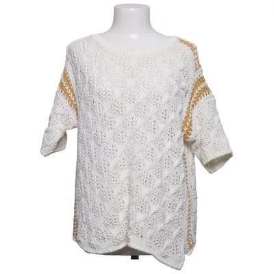 Sweater (White, Yellow) from Closed Acrylic, Cotton