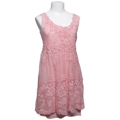 Dress (Pink) from Ambra Cotton, Elastane, Nylon, Viscose