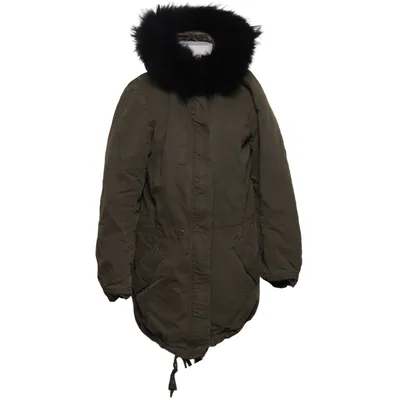 Parka (Grøn, Orange) fra IQ+ Berlin Bomuld, Polyamid, Polyester, Viscose