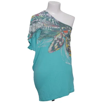 Top (Blue, Multicolored) from Key Largo Cotton, Elastane
