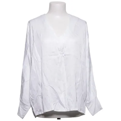Blouse (Wit) van Lens Zijde, Viscose