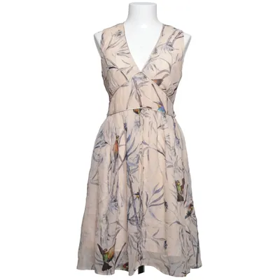 Kjole (Beige, Flerfarvet) fra Atos Lombardini Polyester, Viscose