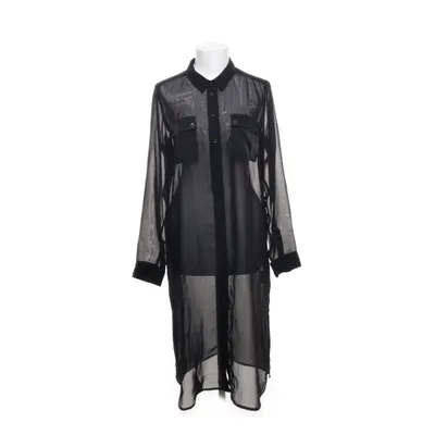 Skjortklänning (Svart) från Frk. Polyester