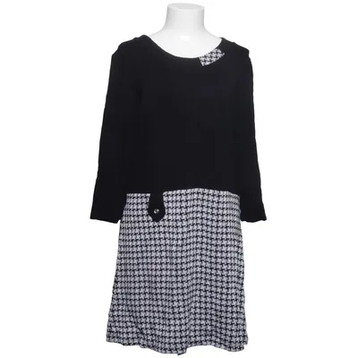 Klänning (Svart, Vit) från Jacett Elastan, Polyester, Viskos