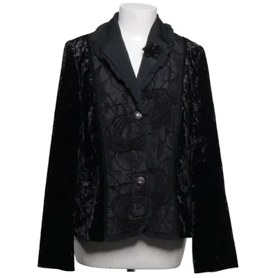 Blazer (Black) from Frank Walder Acrylic, Elastane, Polyamide, Polyester