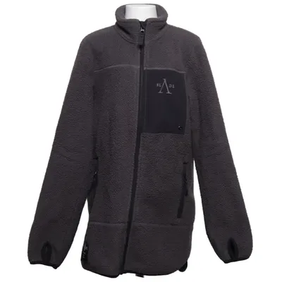 Fleece jacket (Gray) from Slade Couture Elastane, Polyamide, Polyester