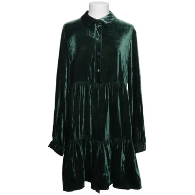 Jurk (Groen) van Claudie Pierlot Acetaat, Polyamide, Viscose