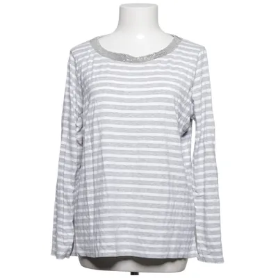 Lange mouwen shirt (Grijs, Wit) van Margittes Elastaan, Viscose
