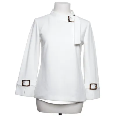 Blouse (White) from Ana Alcazar Elastane, Polyester