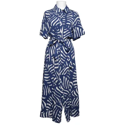 Blousejurk (Blauw, Wit) van H&M Viscose