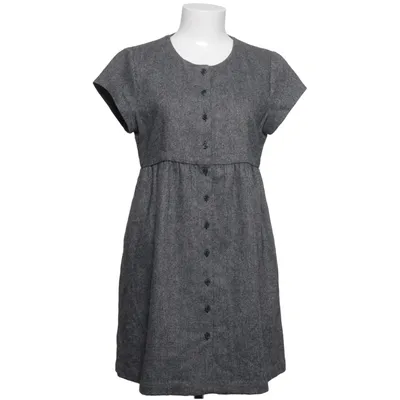 Klänning (Grå) från Dunderdon Polyester, Viskos, Ull