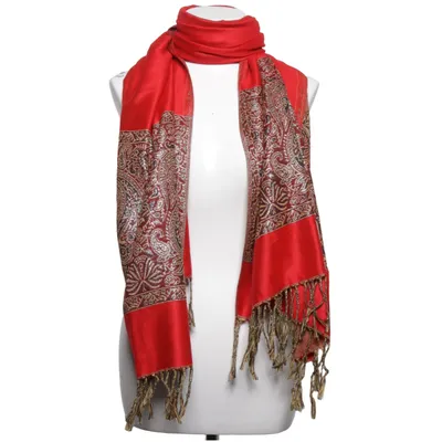 Sjal (Röd, Flerfärgad) från Pashmina