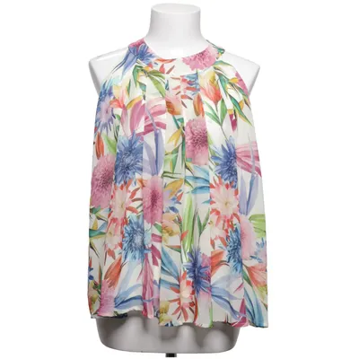 Top (White, Multicolored) from Sophyline Polyester