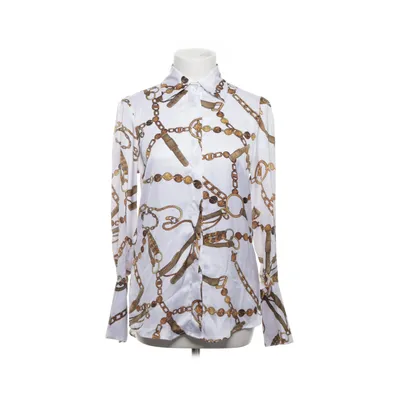 Bluse (Hvid, Brun, Guld) fra Karmamia Polyester