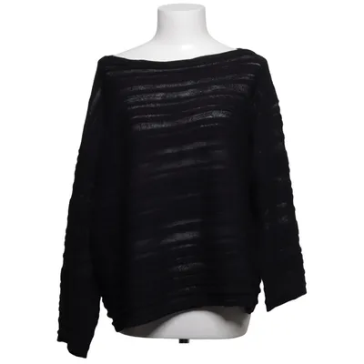 Pull-over (Noir) de Sarah Pacini Acrylique, Laine de mouton, Polyamide