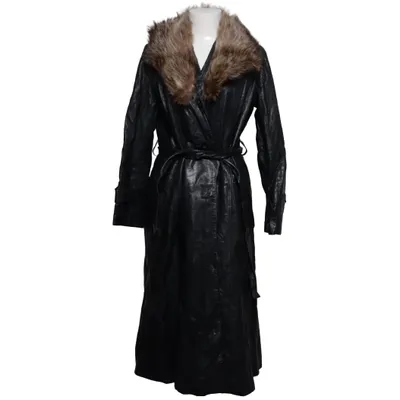 Ledermantel (Schwarz) von B.H.Jersarp