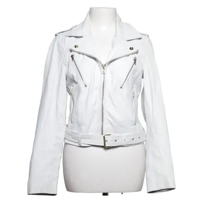 Bikerjack (Wit) van Ibana Leer, Polyester