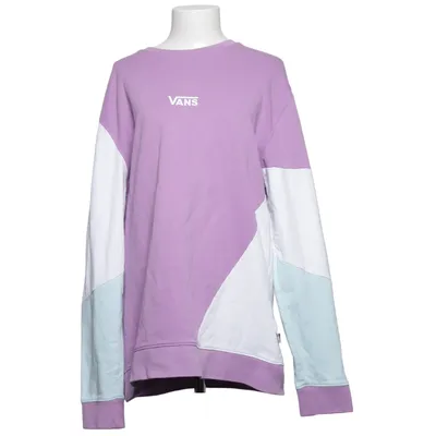 Collegetröja (Lila, Vit, Blå) från Vans Bomull