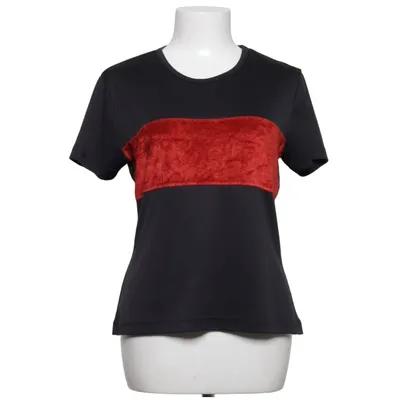T-shirt (Sort, Rød) fra Adessa Polyester