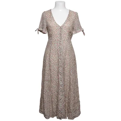 Dress (Beige, Multicolored) from Sézane Silk, Viscose