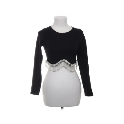 Crop top (Sort) fra Zara Elastan, Polyamid