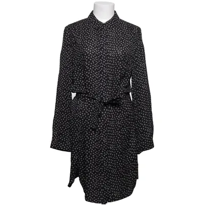 Shirt dress (Black, White) from Laundry Industry Silk