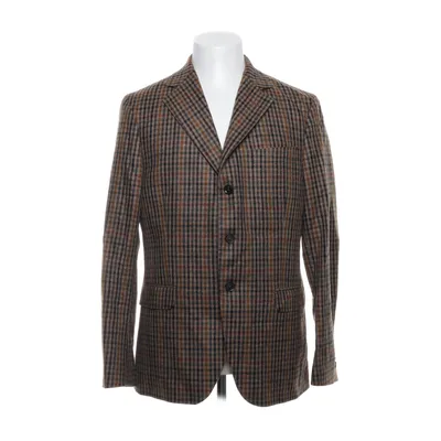 Blazer (Brown, Multicolored) from Oscar Jacobson Cashmere, Wool