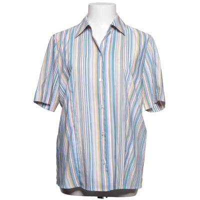 Kortärmad skjorta (Blå, Gul, Vit) från Marcona Polyester