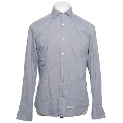 Shirt (Grijs) van Tintoria Mattei Katoen