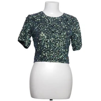 Top (Blauw, Groen, Zwart) van Lace & Beads Polyester