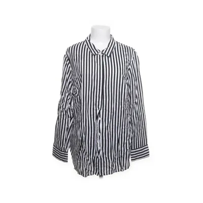 Blouse (Black, White) from XLNT by KappAhl Polyester, Viscose