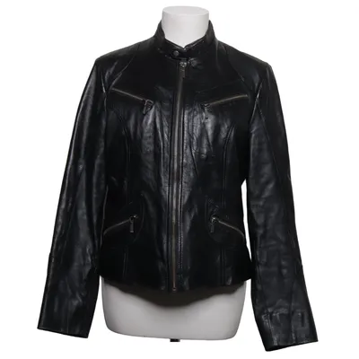 Leather jacket (Ella) from Saki Collection Leather, Polyester