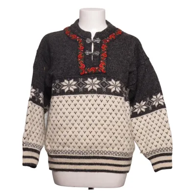 Lusekofte (Gris, Blanc) de Norwool Laine
