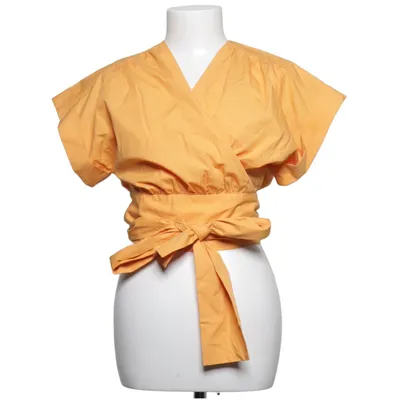 Wrap top (Orange) from Rodebjer Organic cotton