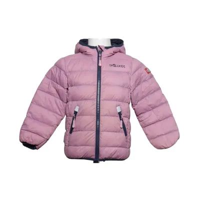 Jacket (Pink, Blue) from Trollkids Down, Feather, Polyamide