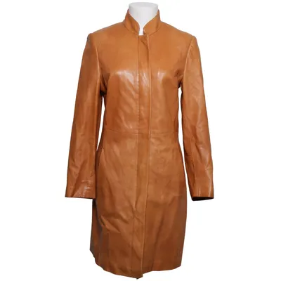 Ledermantel (Braun) von Marbet Leder