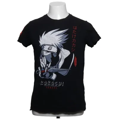 T-shirt (Schwarz) von Naruto Baumwolle