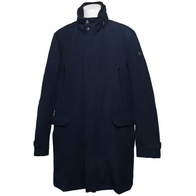 Parka (Blauw) van Engbers Katoen, Polyester